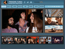 Tablet Screenshot of paradisetunes.com
